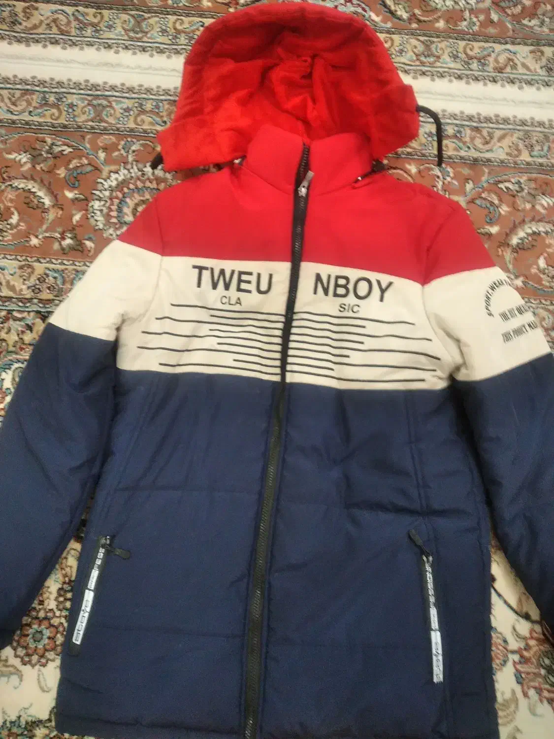 کاپشن پسرونه|لباس|مبارکه, |دیوار