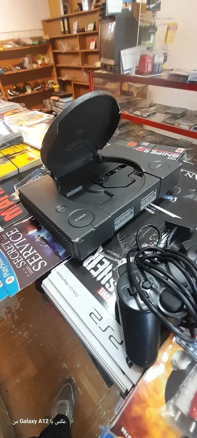 کنسول بازی سونی پلی استیشن یک با یک دسته اصلی|کنسول، بازی ویدئویی و آنلاین|قائم‌شهر, |دیوار