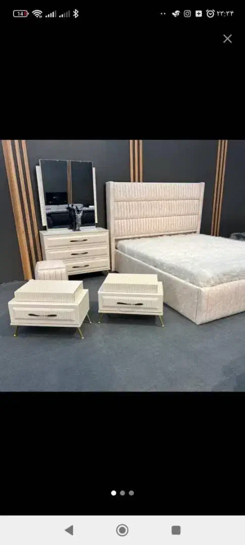 سرویس خواب پازلیک (کد0904)|تخت و سرویس خواب|اراک, |دیوار