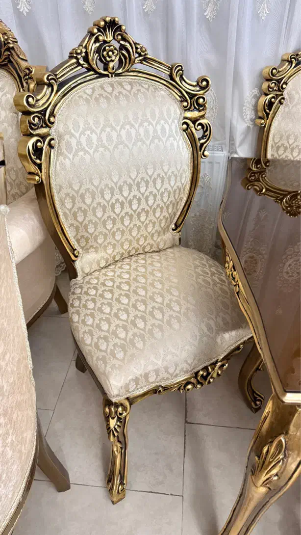 میز ناهاخوری ۸نفره نو|میز و صندلی غذاخوری|زنجان, |دیوار