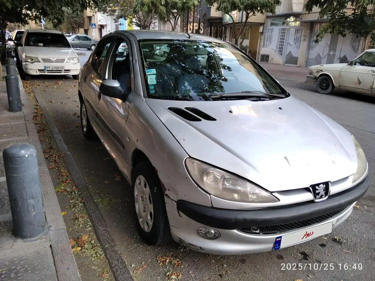 پژو۲۰۶ مدل ۸۳ خانگی تیپ ۳|خودرو سواری و وانت|اصفهان, سیچان|دیوار