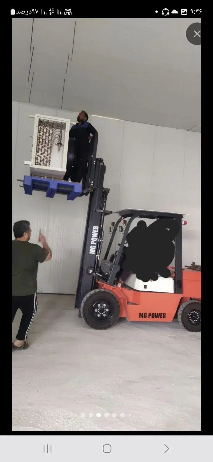 خدمات تخلیه وبارگیری با لیفتراک وتراکتور نخالبر|خدمات حمل و نقل|بندر ماهشهر, |دیوار