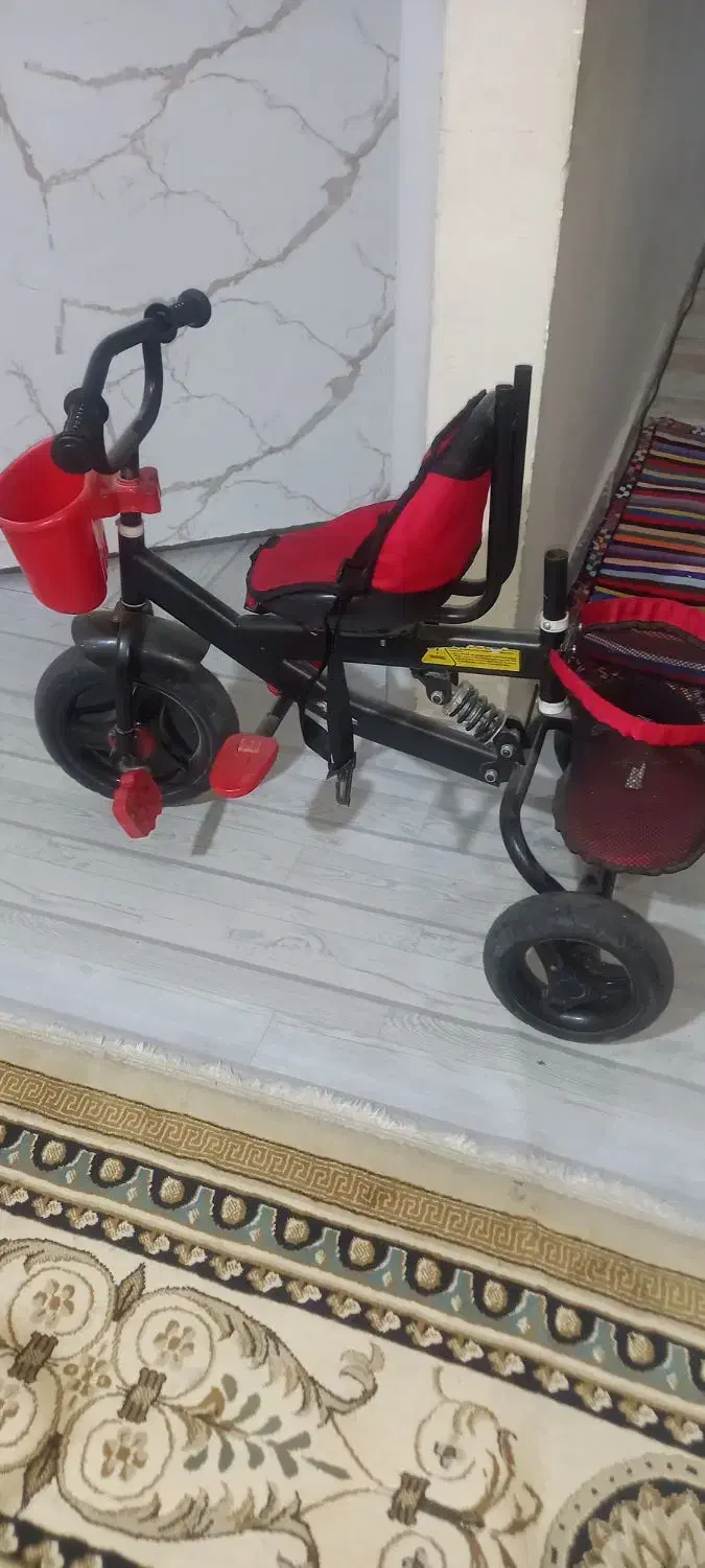 سه چرخه دلیجان مدل کارن|اسباببازی بچه|ملارد, |دیوار