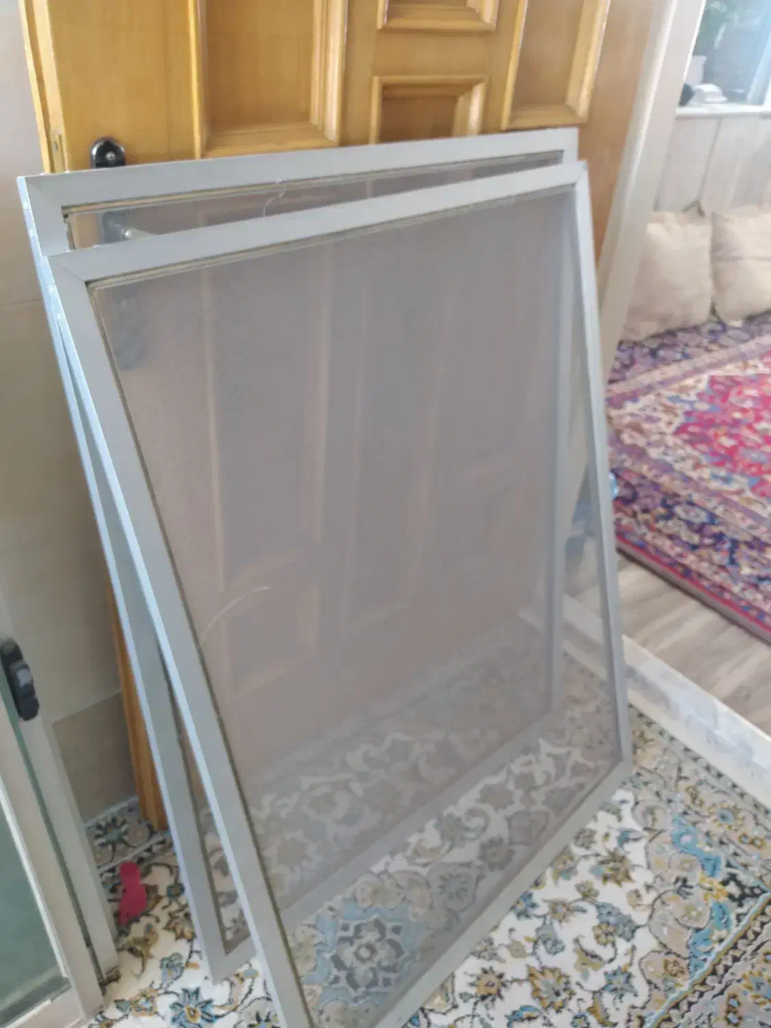 پنجره آلومینیومی هم آه با شیشه|مصالح و تجهیزات ساختمان|اصفهان, خواجه عمید|دیوار