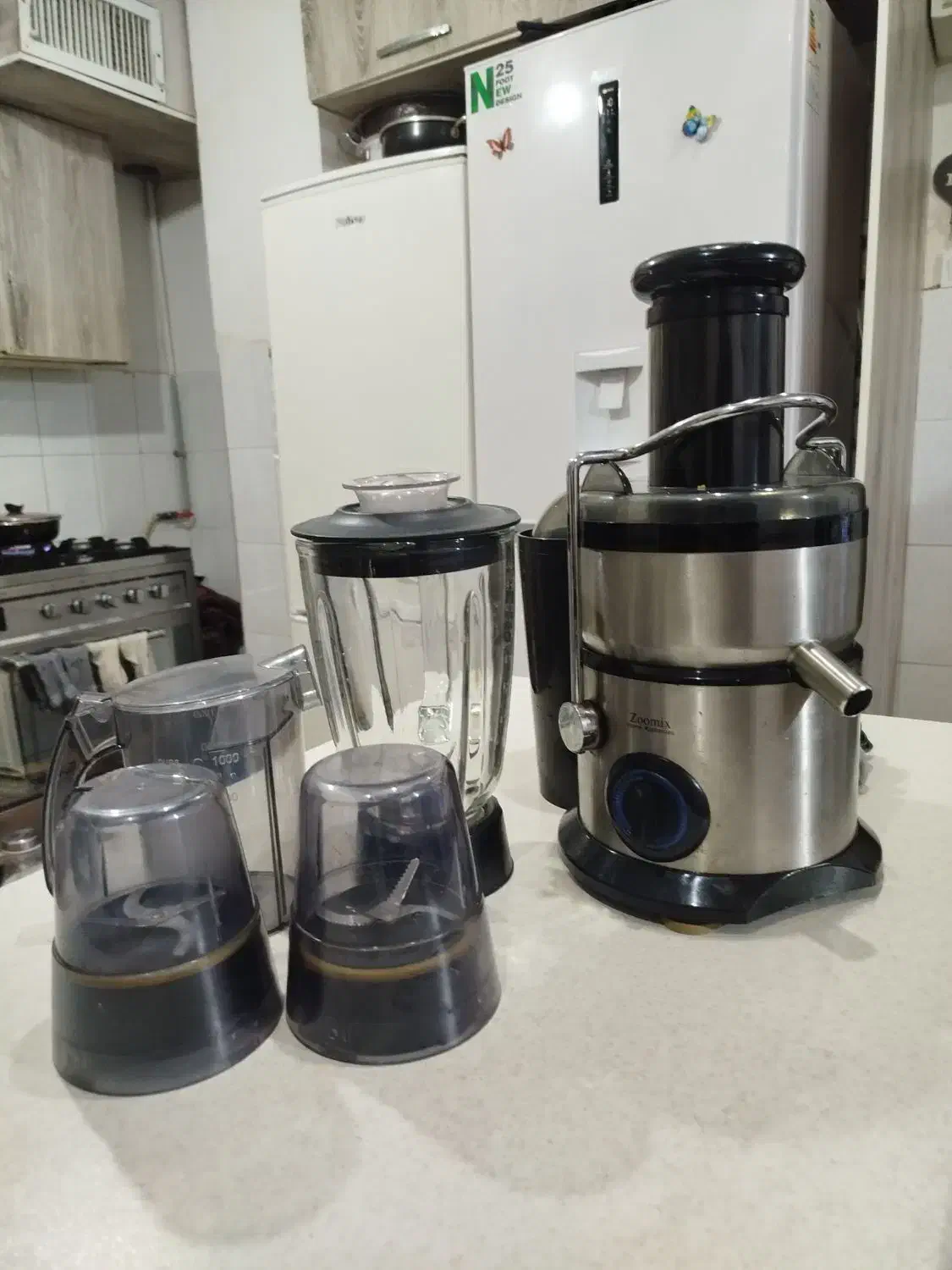 آبمیوه گیری 3 کاره zoomix|آبمیوهگیر و آبمرکباتگیر|کرج, خرمدشت|دیوار