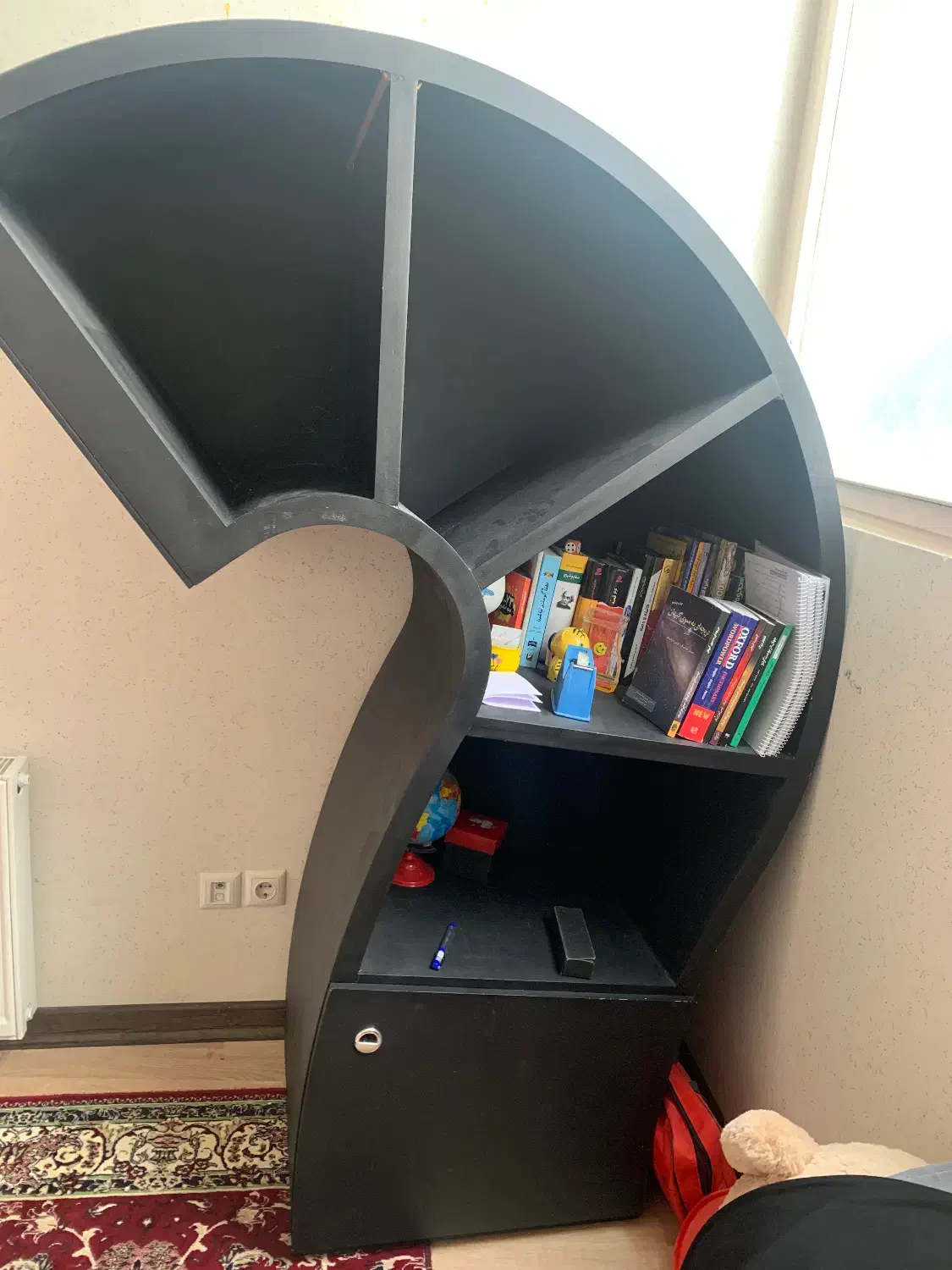 کتابخانه|کتابخانه، شلف، قفسه‌های دیواری|تبریز, |دیوار