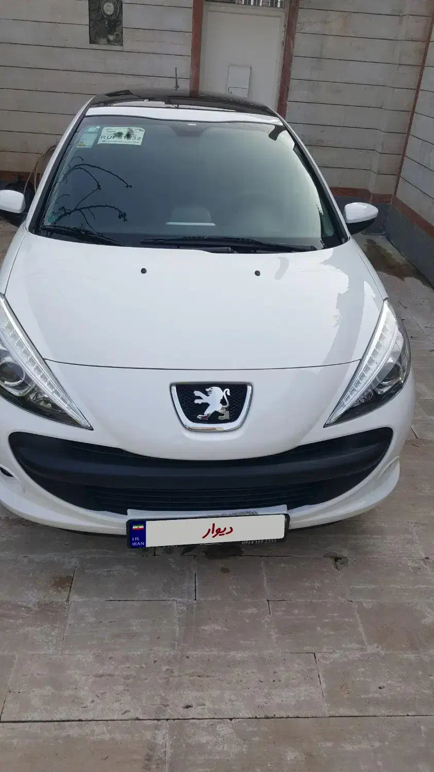 پژو۲۰۷ سقف شیشه ۸۵ گانه|خودرو سواری و وانت|ماکو, |دیوار