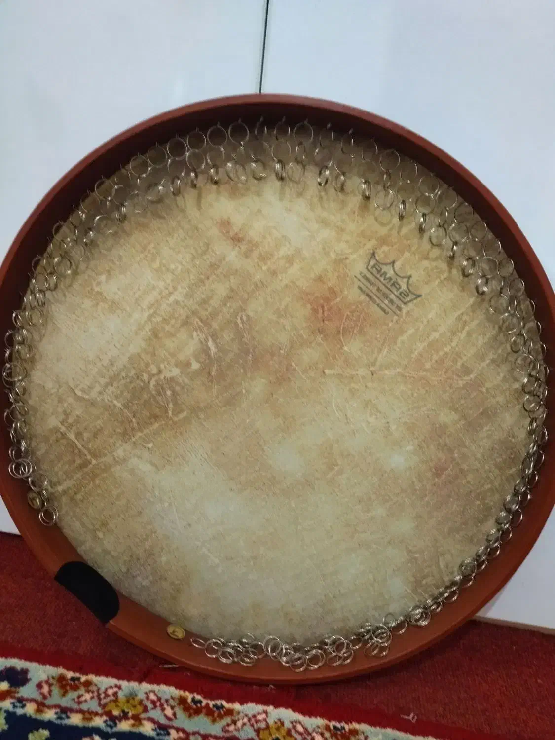 دف سنا مدل رمو|سازهای سنتی|گنبد کاووس, |دیوار