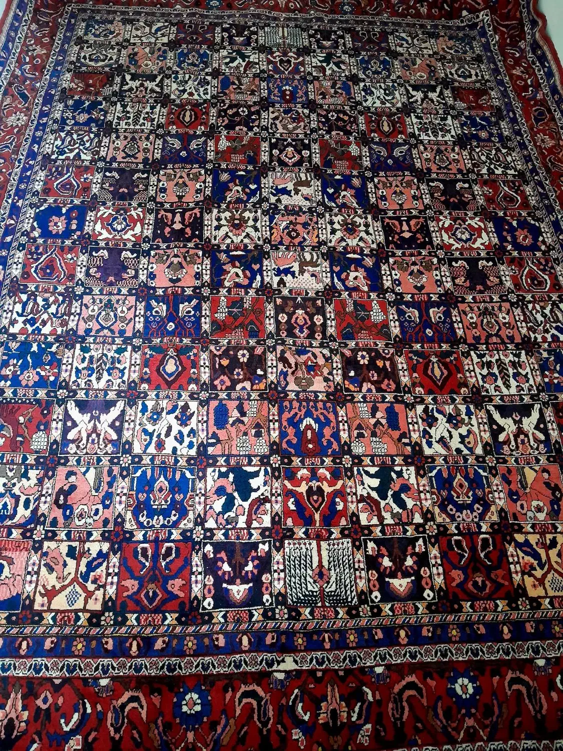 یک عدد فرش دستباف دوازده متری چالشتری|فرش|شهرکرد, |دیوار