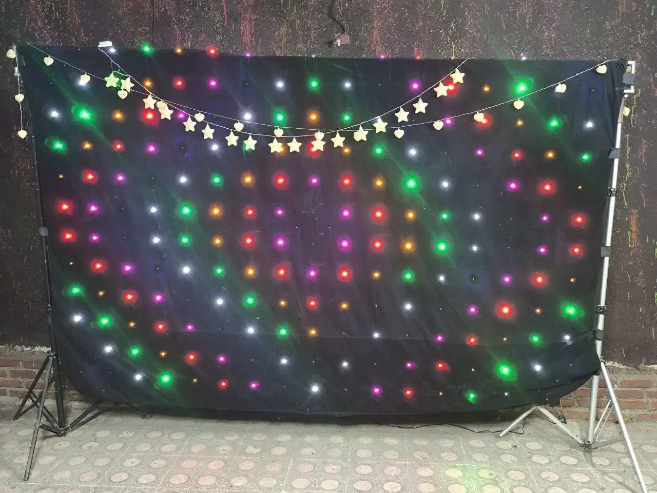 پردهLED|ریسه و چراغ تزئینی|لنگرود, |دیوار