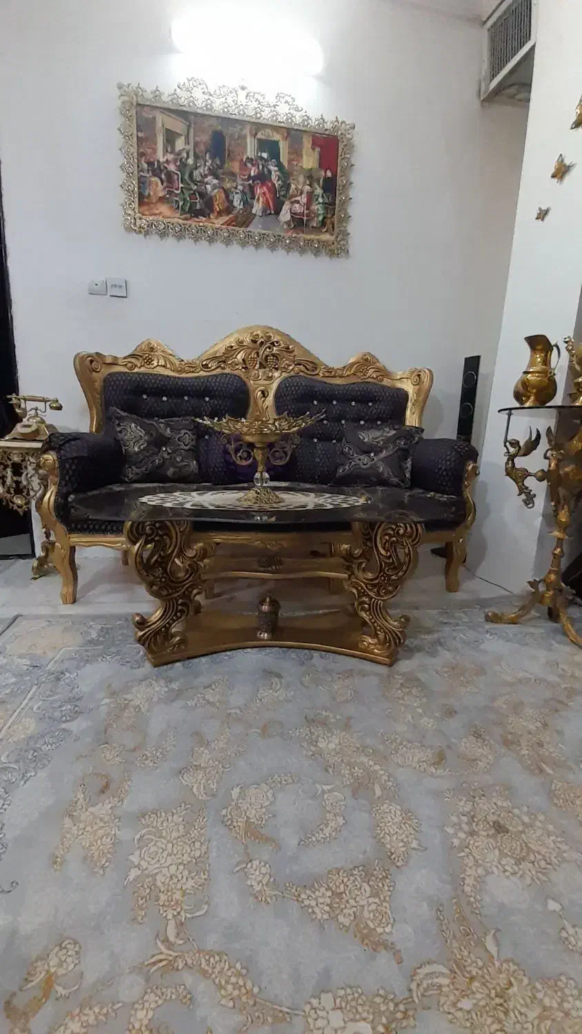 مبل ۷نفر|مبلمان خانگی و میز عسلی|بروجرد, |دیوار