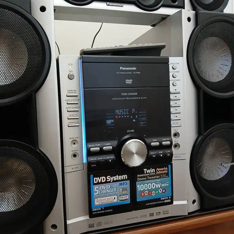 ضبط پاناسونیک ۱۰/۰۰۰ وات تمیز وسالم|سیستم صوتی خانگی|تهران, گرگان|دیوار