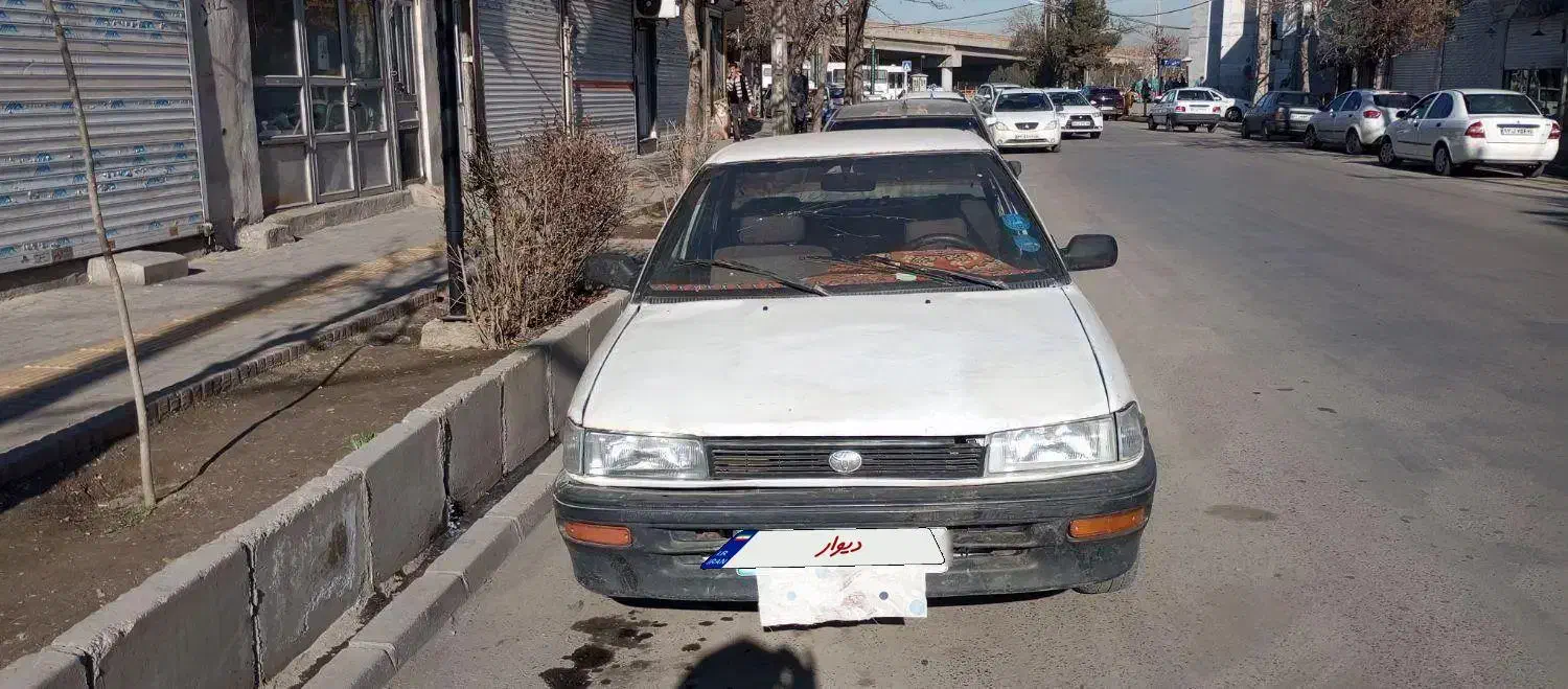 تویوتا کرولاسفید مدل ۱۹۹۱ معاوضه با ژنراتور جوش|خودرو سواری و وانت|مشهد, فرودگاه|دیوار