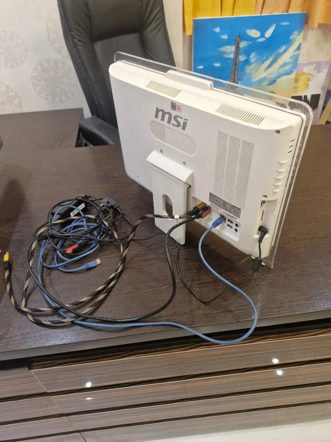 کامپیوتر ال این وان msi در حد نو|رایانه رومیزی|کرج, عظیمیه|دیوار