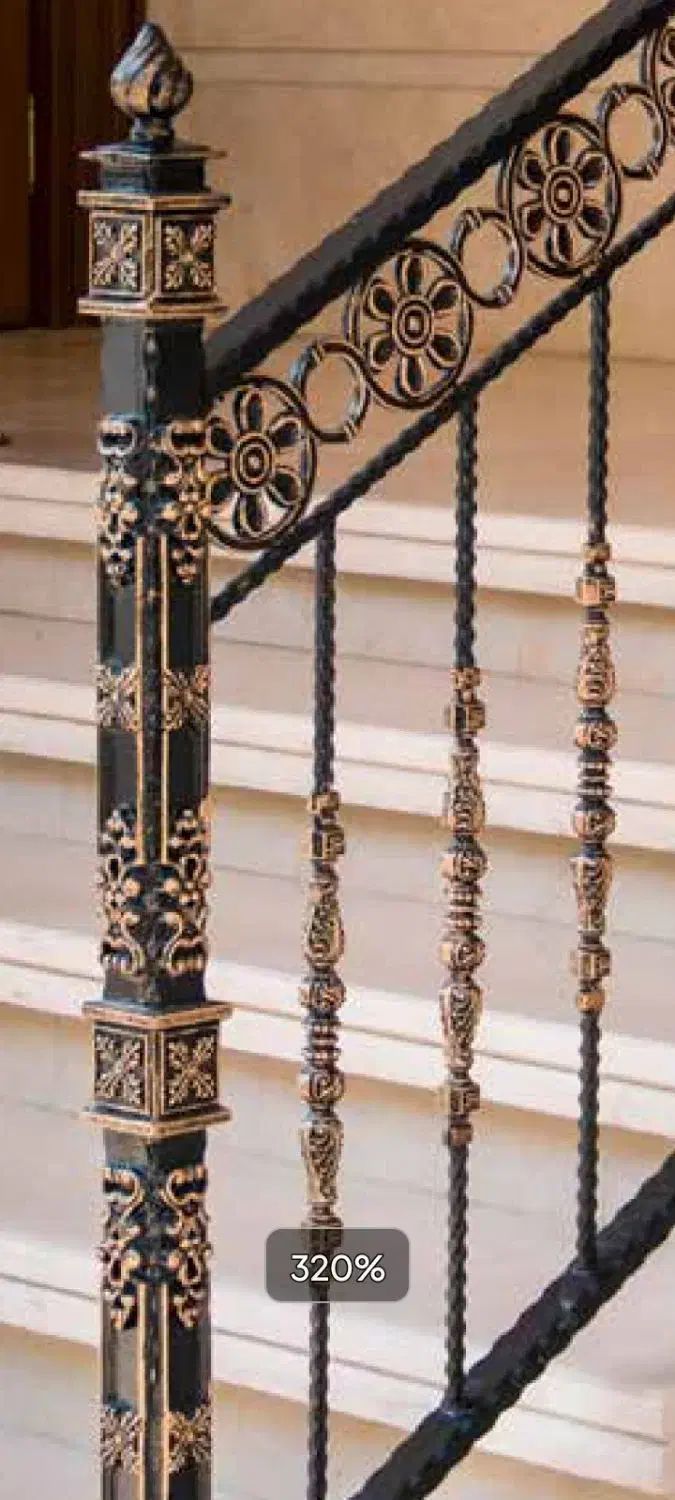 نرده پله فرفورژه|خدمات پیشه و مهارت|زنجان, |دیوار