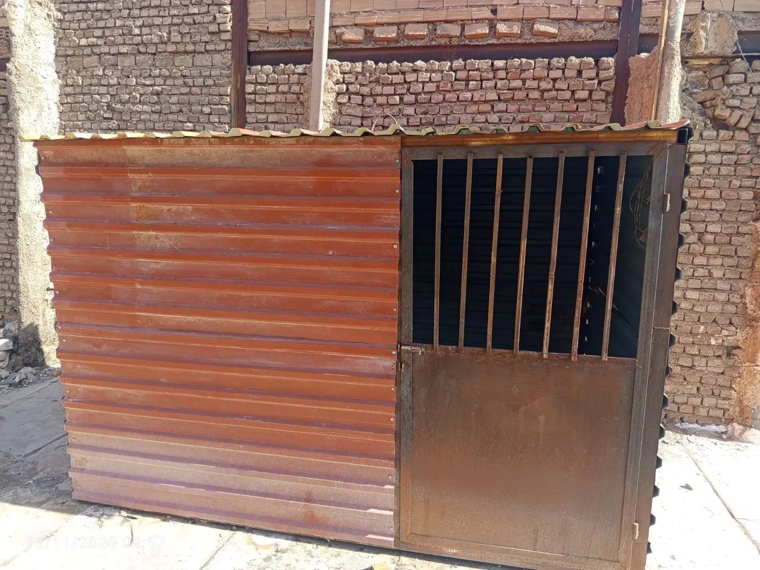 کانکس شش متری ورق ضخیم|مصالح و تجهیزات ساختمان|بیرجند, |دیوار