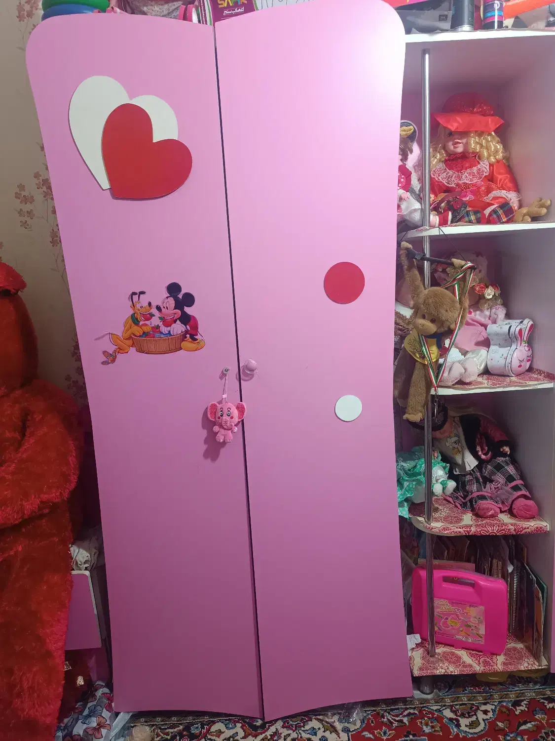 سرویس کمد بچه|تخت و سرویس خواب|زنجان, |دیوار