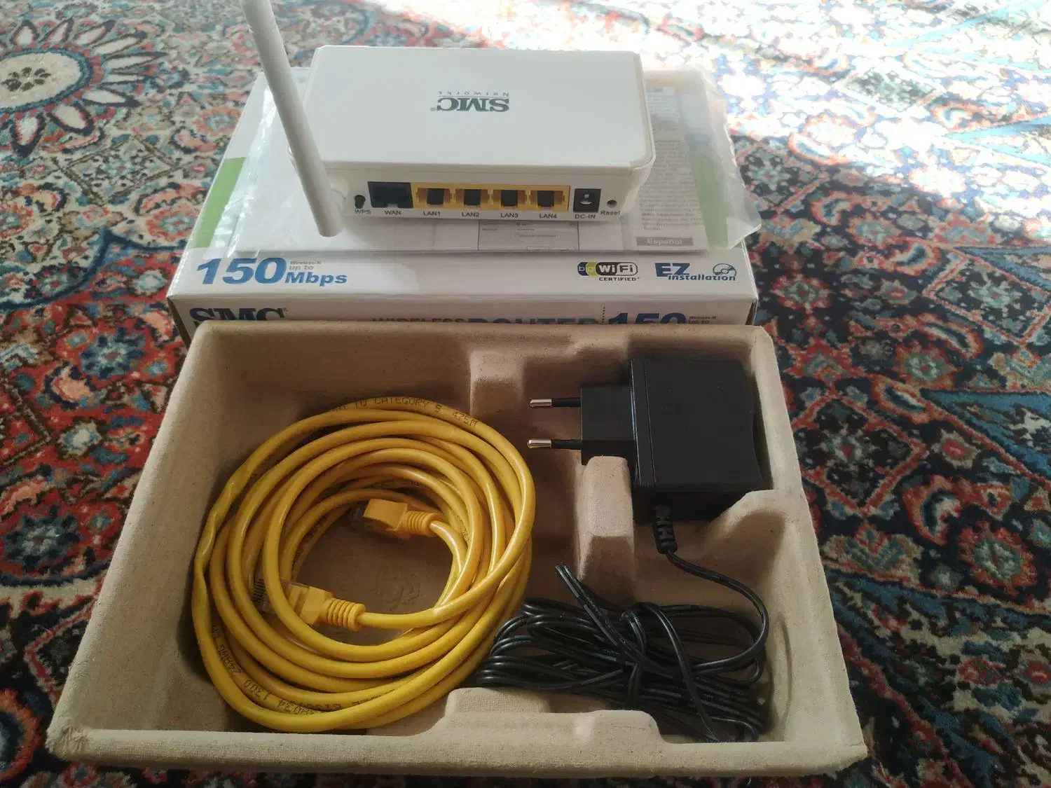 روتر SMC مدل SMCWBR14S-N4 EU|مودم و تجهیزات شبکه|مشهد, احمدآباد|دیوار