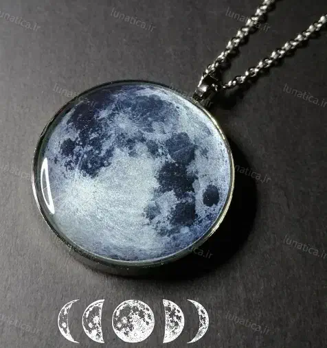 گردنبند ماه شب تاب|بدلیجات|برازجان, |دیوار