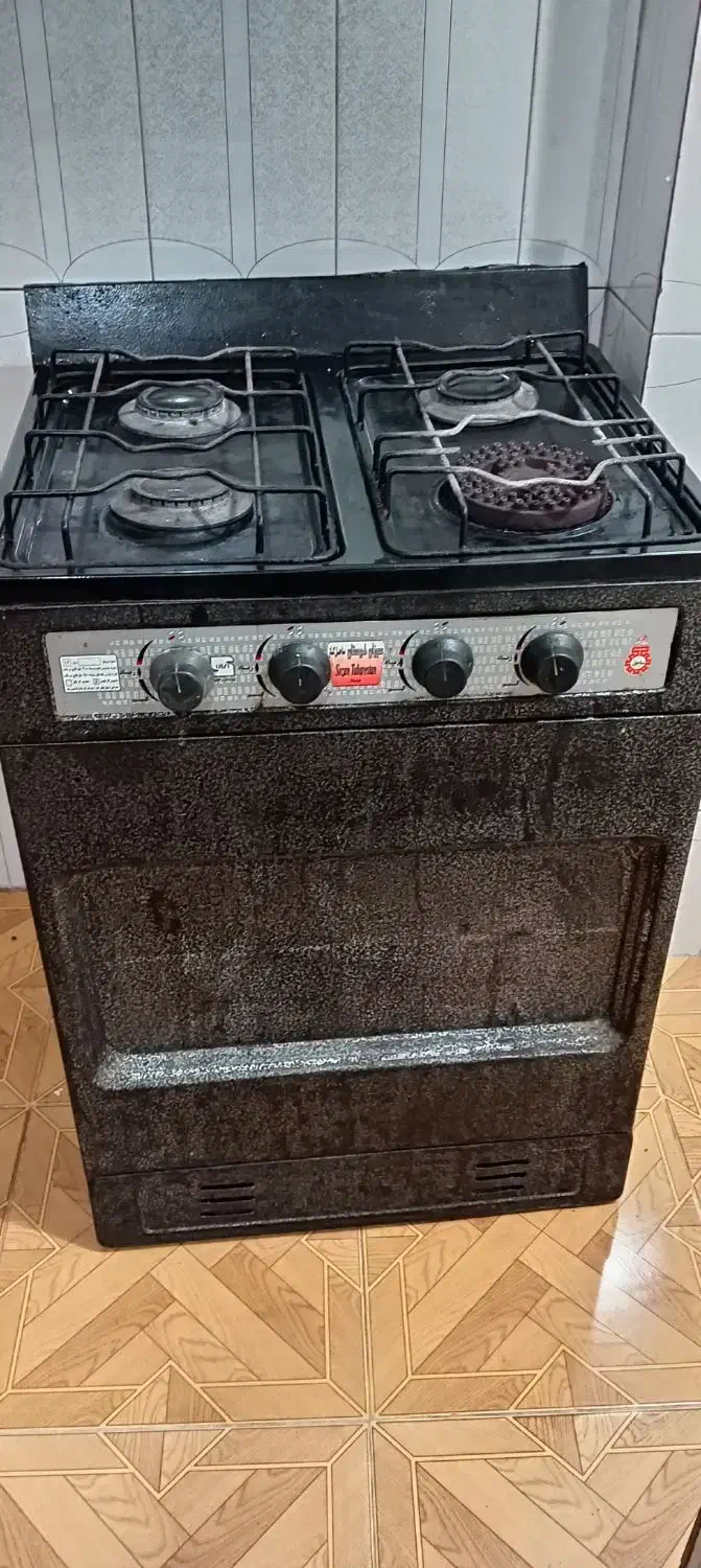 اجاق گاز طرح فر پنج شعله|اجاق گاز و لوازم برقی پخت‌وپز|بابلسر, |دیوار