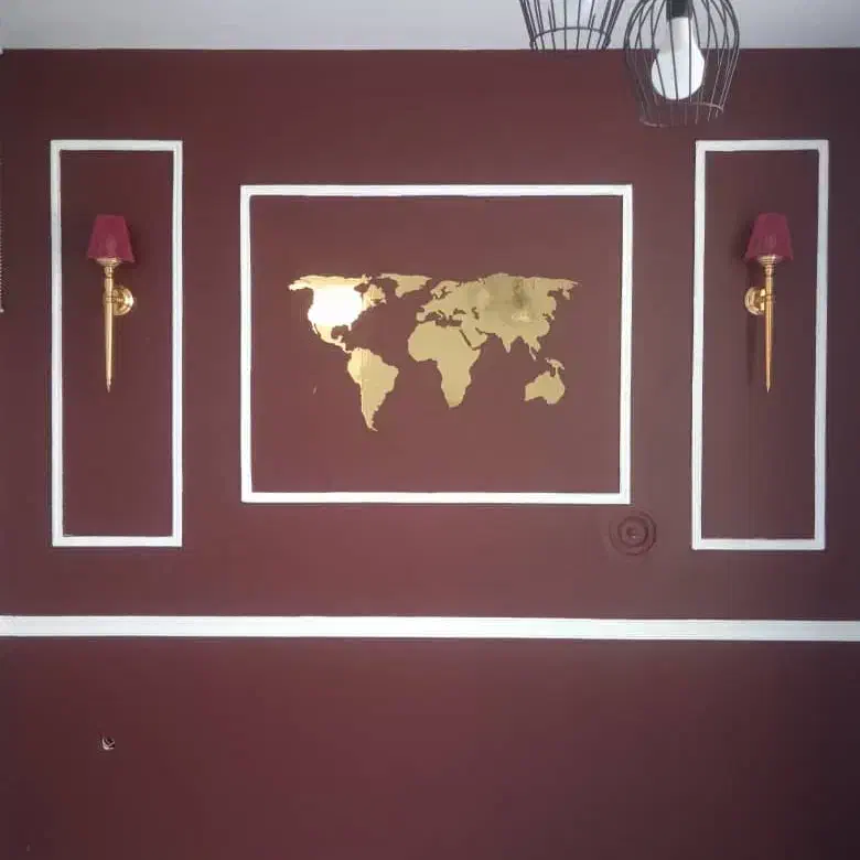 نقاشی ساختمان.نقاش ساختمانی.نقاش ساختمان.قاب گچی|خدمات پیشه و مهارت|مشهد, وکیل‌آباد|دیوار