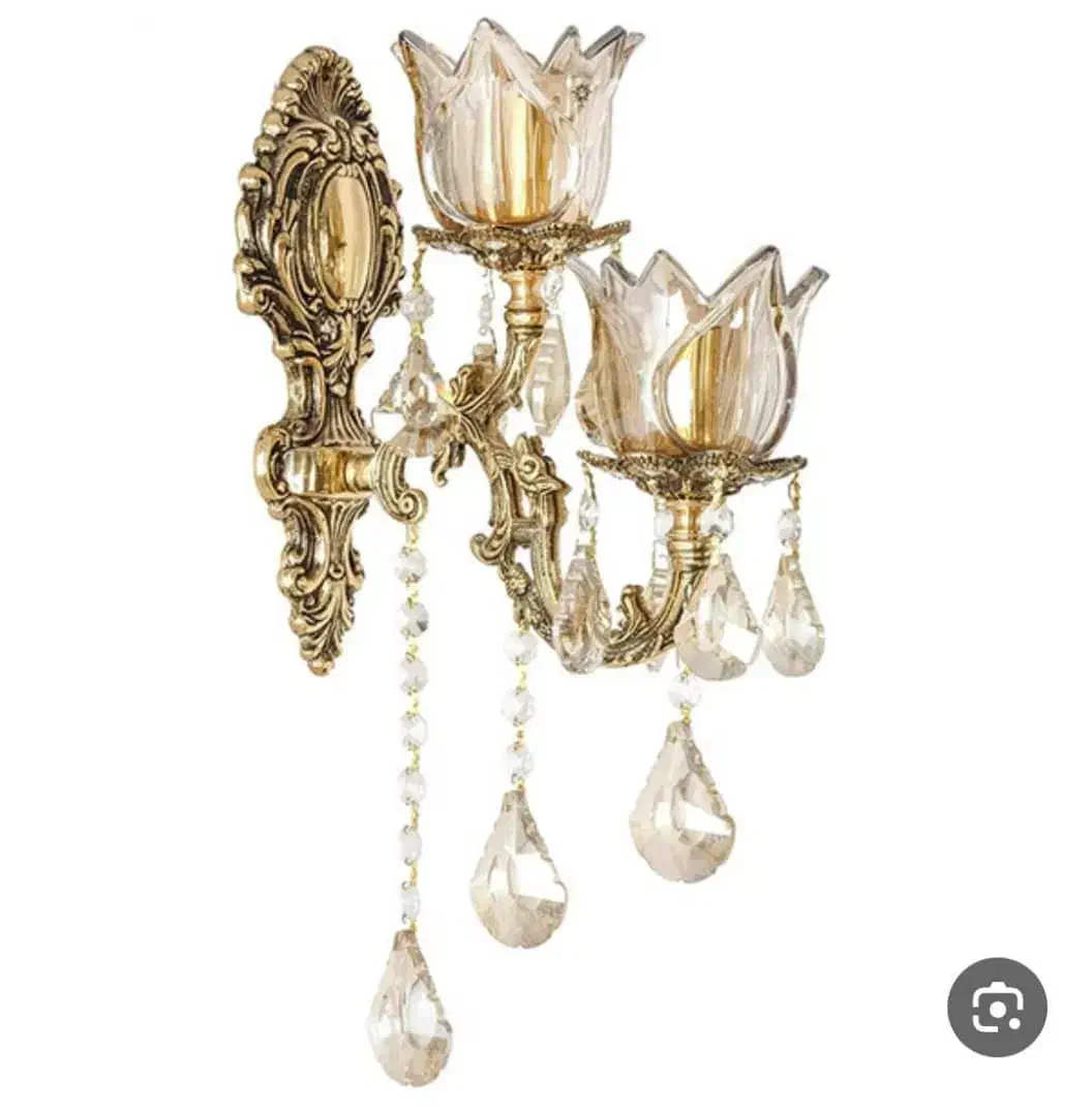 دیوارکوب برنزی و لوستر برنزی|لوستر و چراغ آویز|پاکدشت, خاتون آباد|دیوار