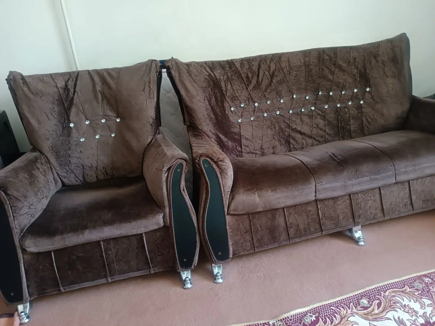 مبل راحتی|مبلمان خانگی و میز عسلی|همدان, |دیوار