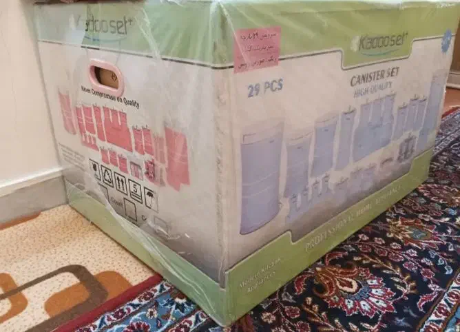 سرویس اشپزخانه، بانکه حبوبات، ادویه ،برنج|ظروف نگهدارنده، پلاستیکی، یک‌بارمصرف|کرمانشاه, |دیوار