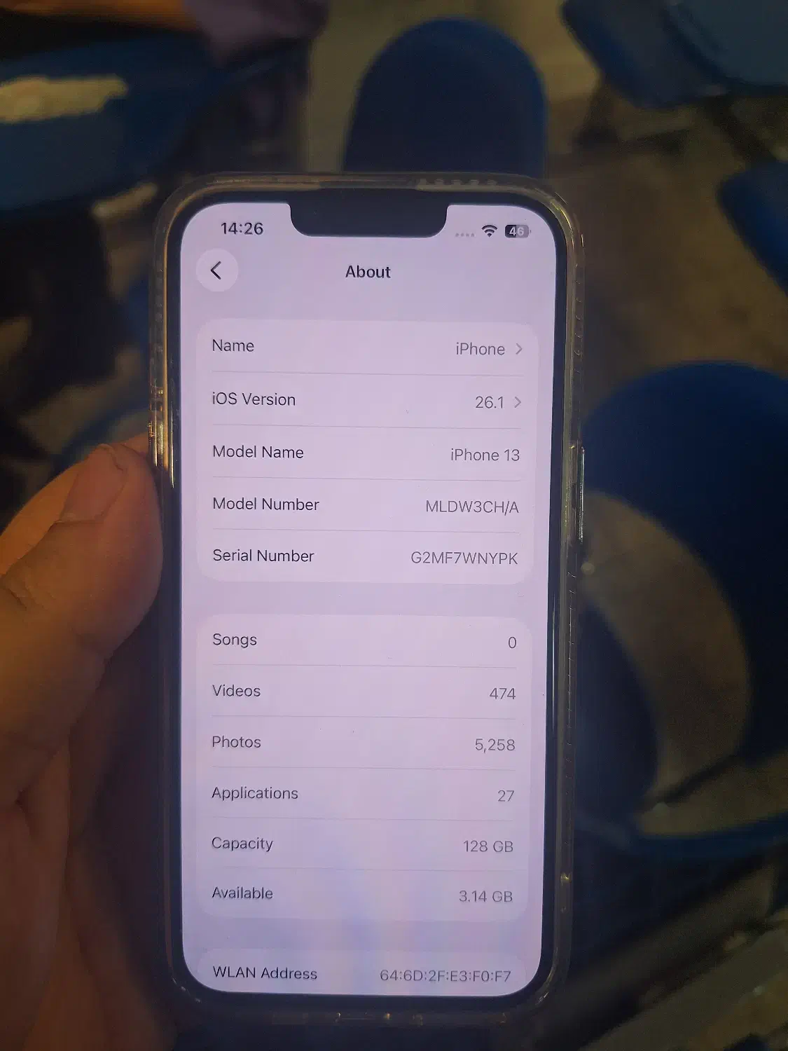 آیفون ۱۳ نرمال ۱۲۸ باتری ۱۰۰ درصد آکبند|موبایل|تهران, ترمینال غرب|دیوار