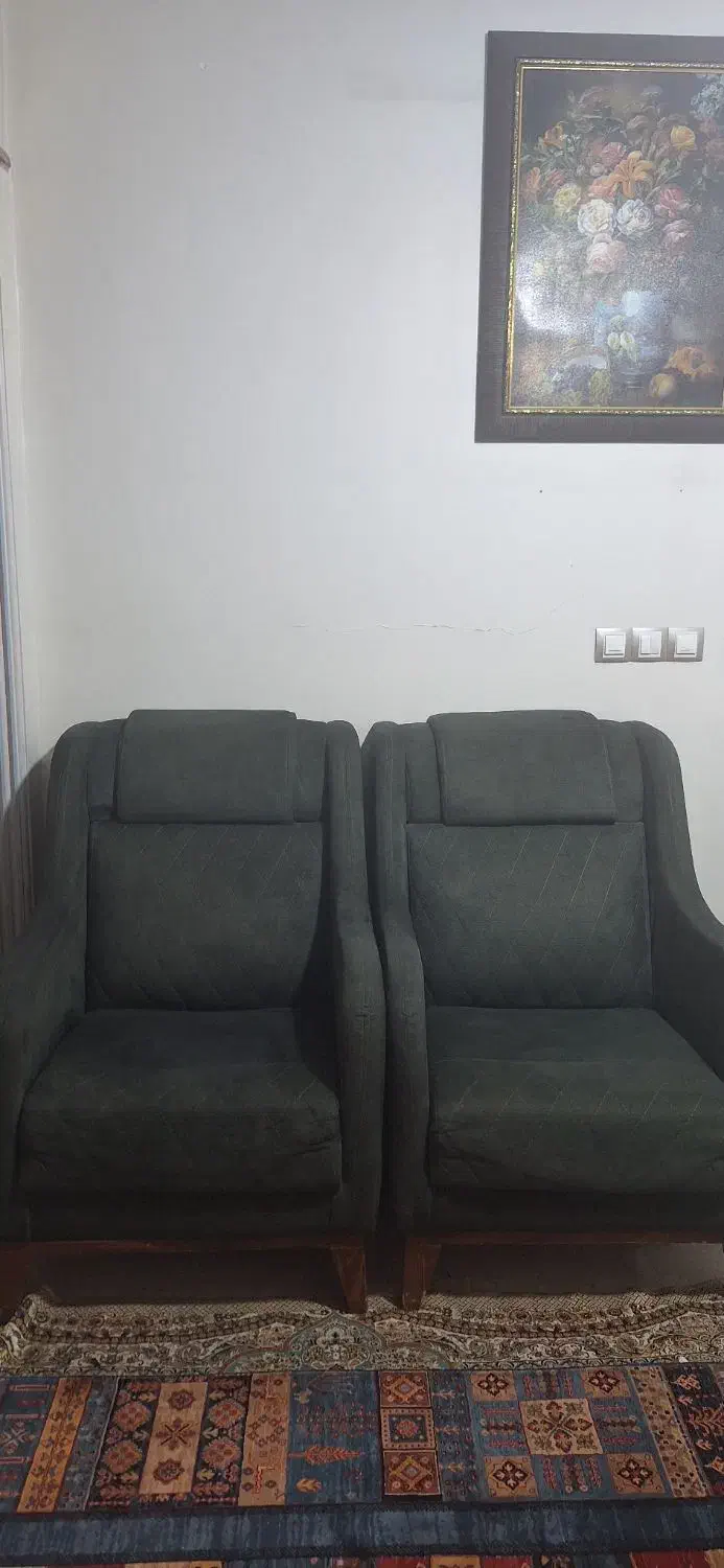 مبل ۹ نفره در حد نو|مبلمان خانگی و میز عسلی|تهران, کرمان|دیوار