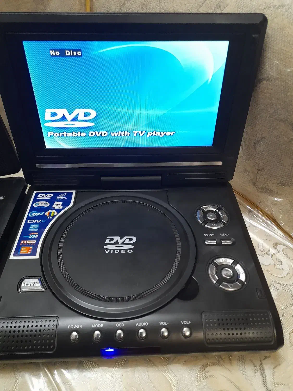 ویدیو پخش لبتابی پرتابل|پخشکننده DVD و ویدیو|ری, دیلمان|دیوار