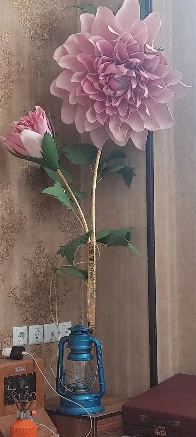 گل سالنی چراغ دار|چراغ خواب و آباژور|شهرکرد, |دیوار