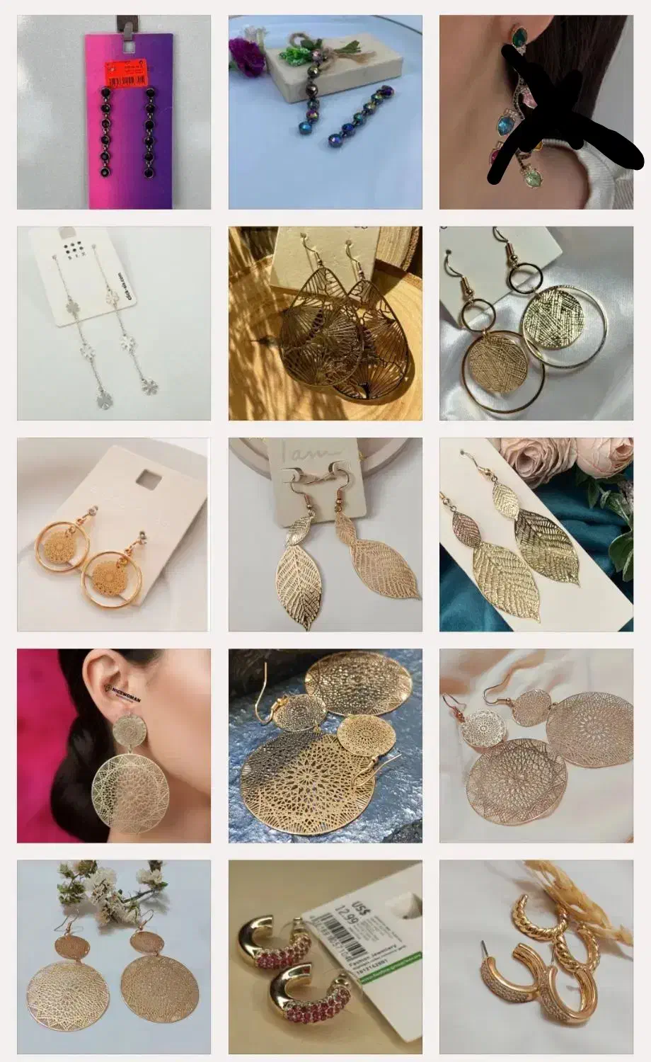 گوشواره آلمانی مناسب هر سلیقه|بدلیجات|تهران, درختی|دیوار