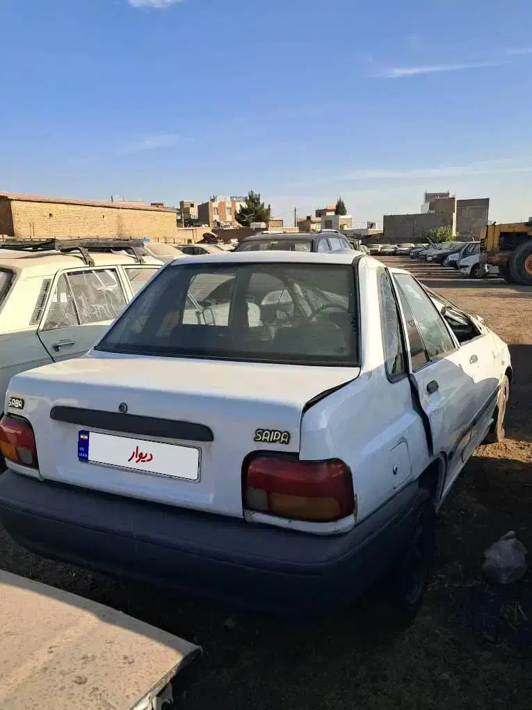 پراید چپ کرده مدل 89بیمه تا برج ده|خودرو سواری و وانت|قزوین, |دیوار