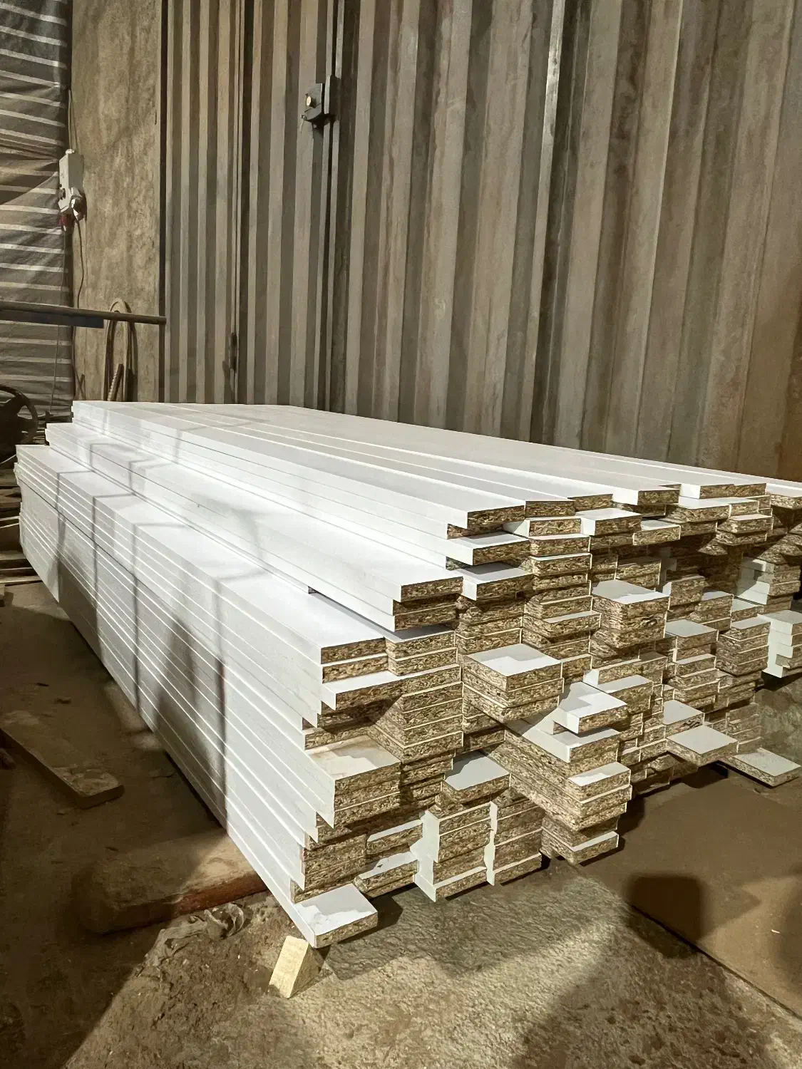 جلو مبلی نوپان۷ سانتی دو رو سفید نوار شده ال سی دی|مبلمان خانگی و میز عسلی|تهران, شهرک ولیعصر جنوبی|دیوار