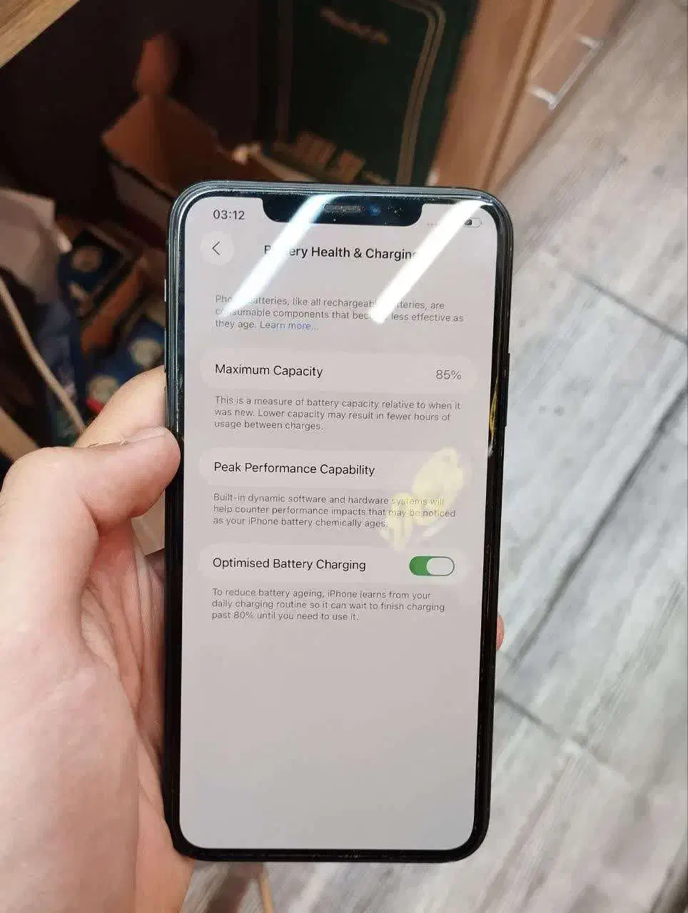 IPHONE 11 PROMAX 256/دو سیم|موبایل|هشتگرد, هشتگرد قدیم|دیوار