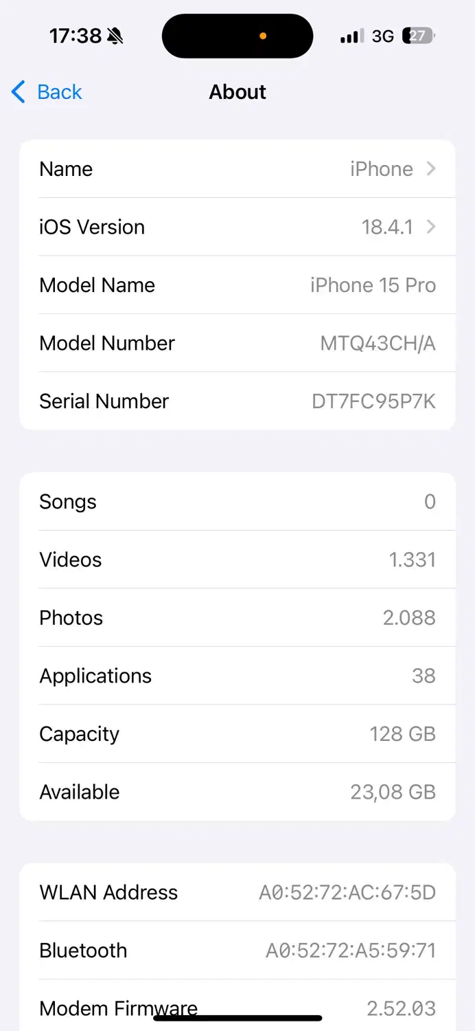 Iphone 15 pro 128|موبایل|تهران, شهر زیبا|دیوار