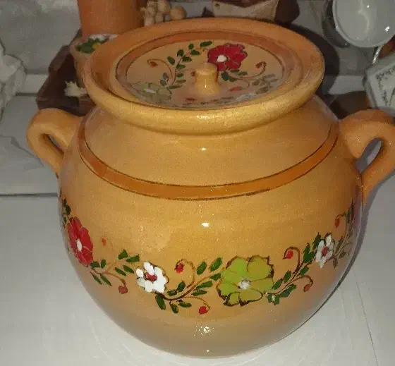 ظرف ماست سفالی لعاب دار|ظروف نگهدارنده، پلاستیکی، یکبارمصرف|بیرجند, |دیوار