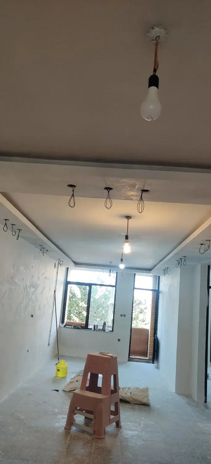 زیرسازی کاغذ دیواری و بتونه|خدمات پیشه و مهارت|شهرکرد, |دیوار