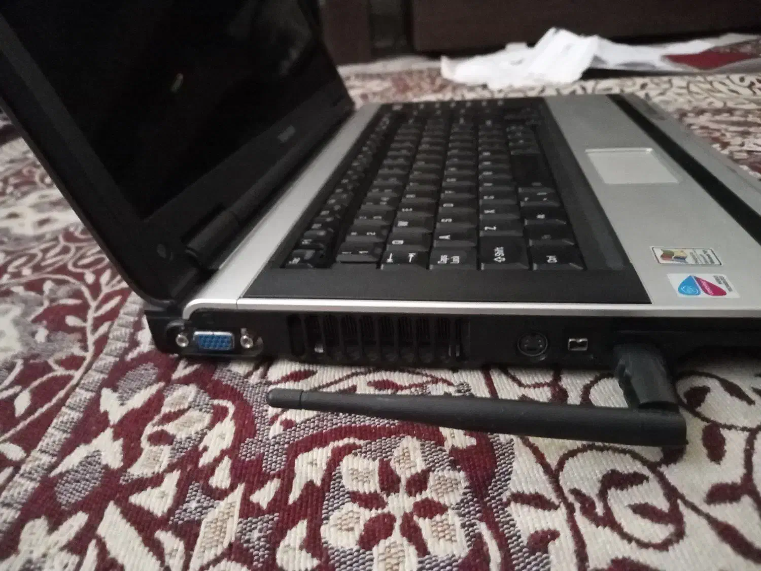 لب تاب توشیبا همراه با هارد اکسترنال|رایانه همراه|تهران, هاشمآباد|دیوار