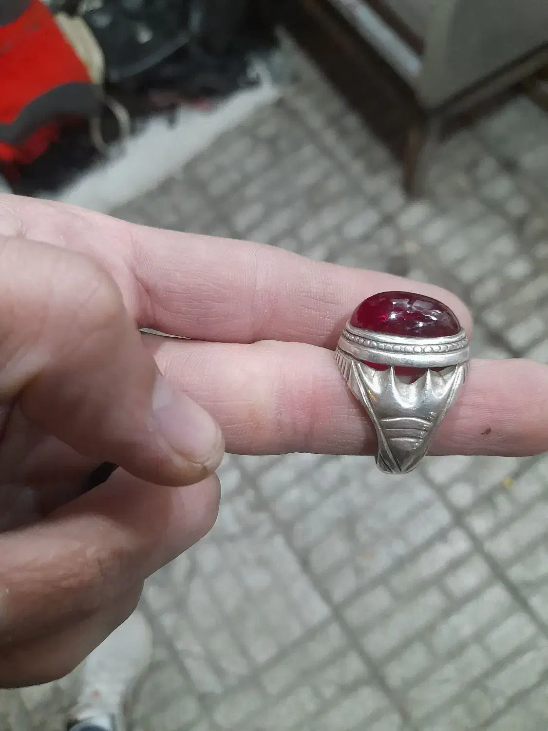 انگشتر دستساز قدیمی|جواهرات|کرمانشاه, |دیوار