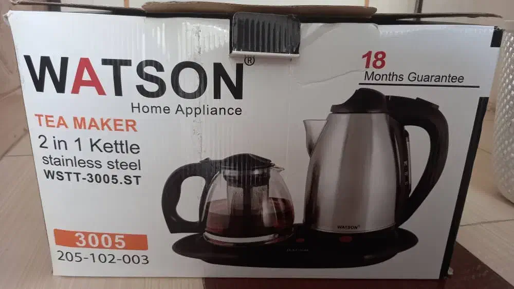 کتری برقی واتسون اصل|سماور، چای‌ساز، قهوه‌ساز|خمینی‌شهر, |دیوار