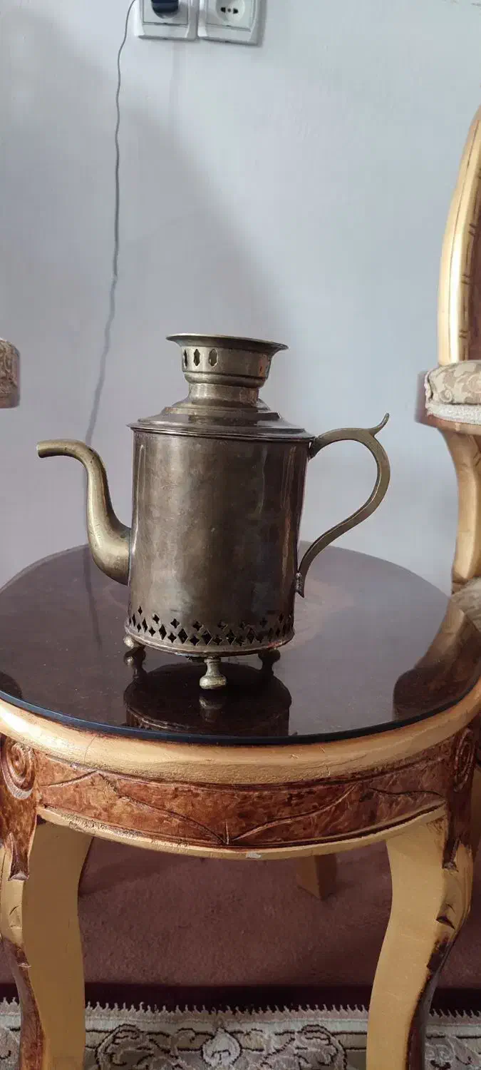 سماور زغالی عتیقه|کلکسیون اشیاء عتیقه|صحنه, |دیوار