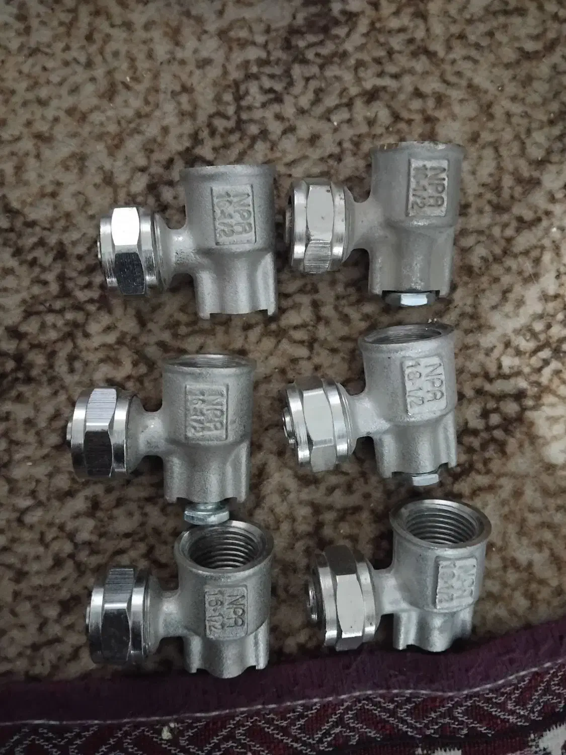 تعدادی ۶۲ عدد شیر گازی ولوازم پنج لایه|مصالح و تجهیزات ساختمان|مشهد, بلال|دیوار