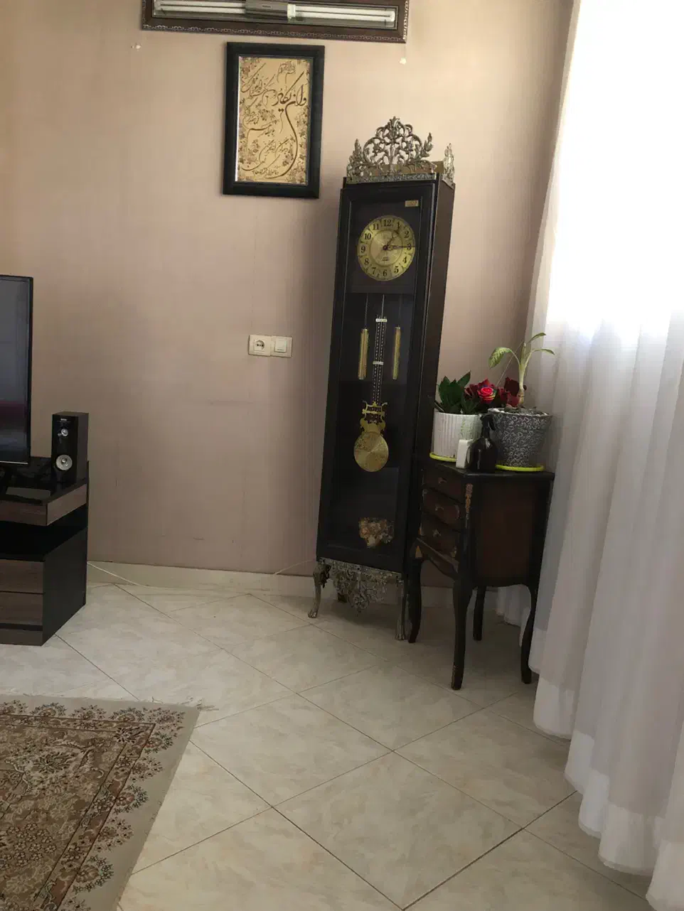 ساعت ایستاده ومیز تلفن|ساعت دیواری و تزئینی|فردیس, فردیس|دیوار