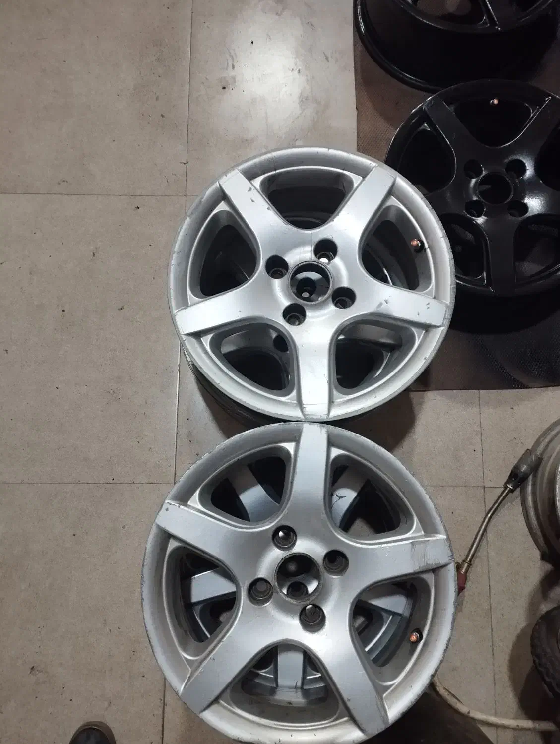 دو دست رینگ پونزده پرشیاوسمند ماشینهای ایران خودرو|قطعات یدکی و لوازم جانبی|رامجین, |دیوار