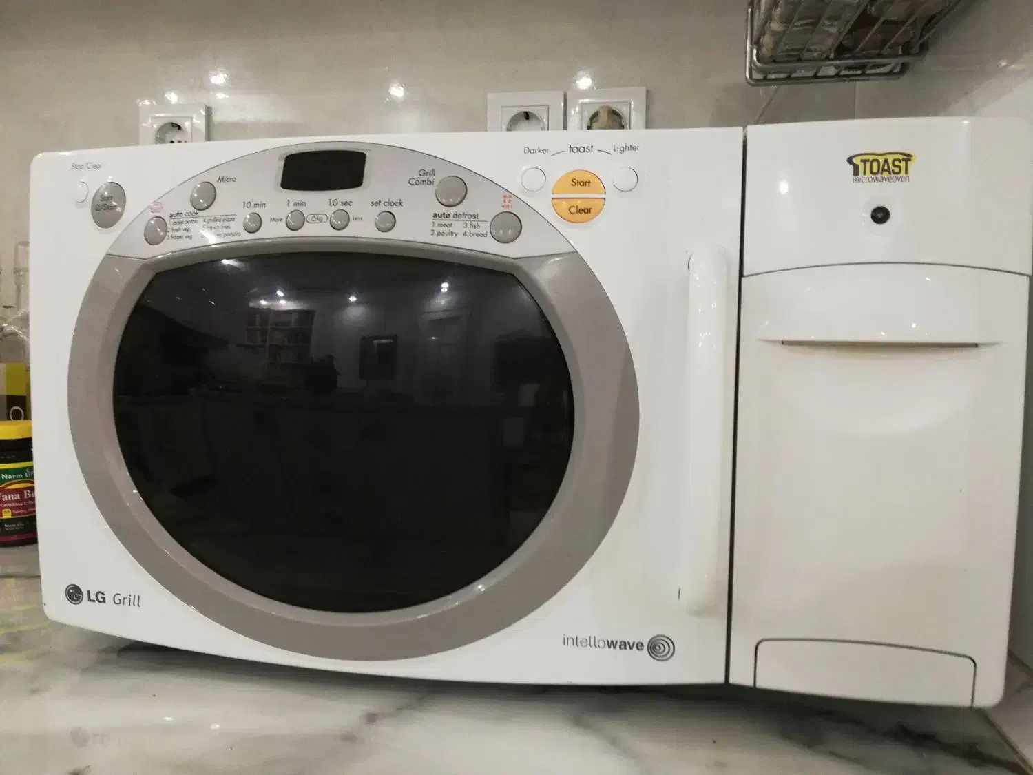 مایکروویو  ال جی.  کره ای اصل .25 لیتر|اجاق گاز و لوازم برقی پخت‌وپز|بوشهر, |دیوار