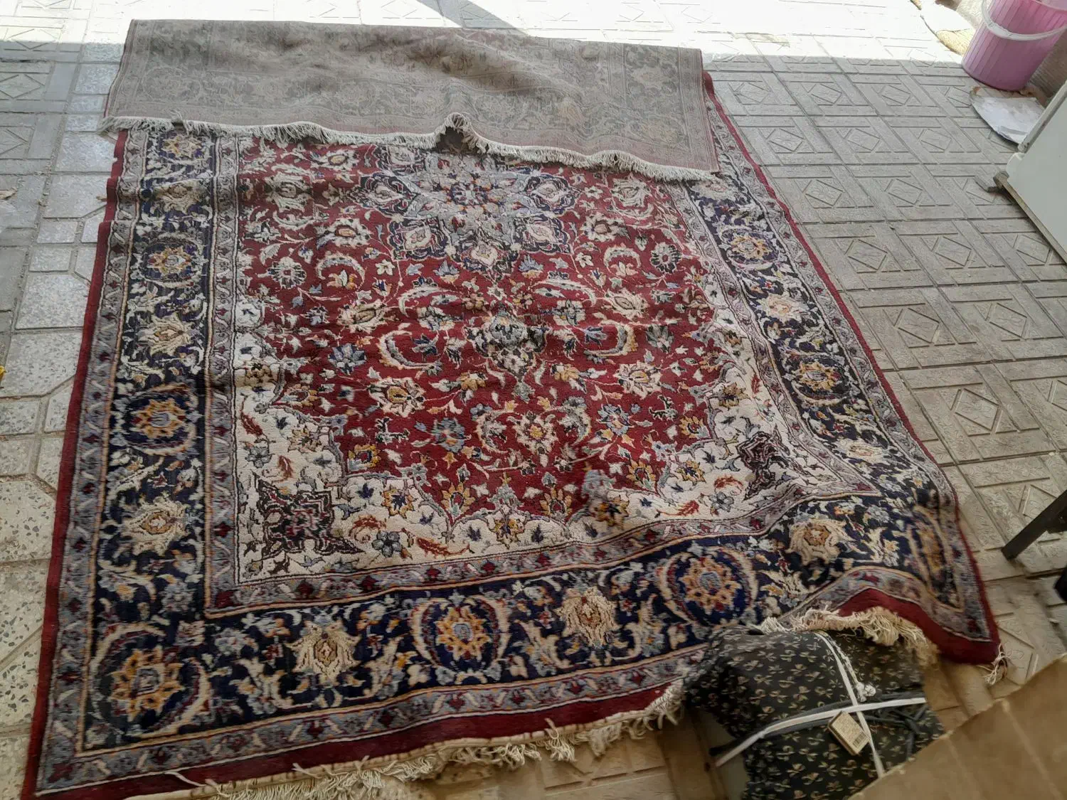 ۲تخته فرش یکی ۶متری ویکی۹متری|فرش|اصفهان, سنبلستان|دیوار