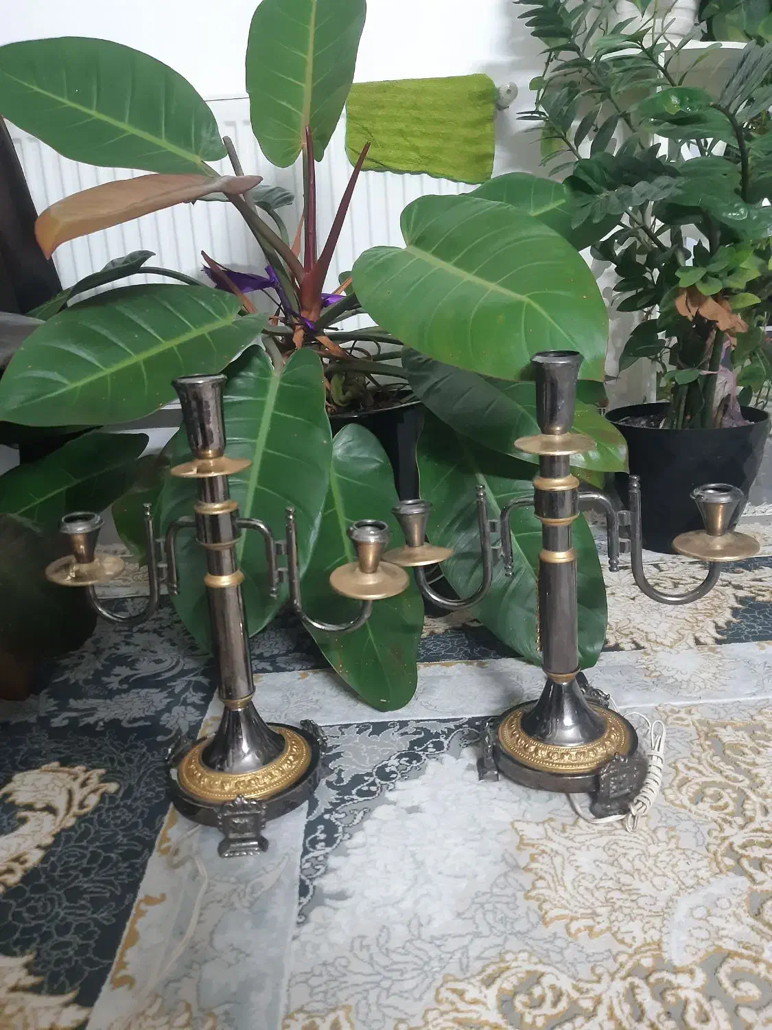 شمعدانی لوکس|صنایع دستی و سایر لوازم تزئینی|بابل, |دیوار