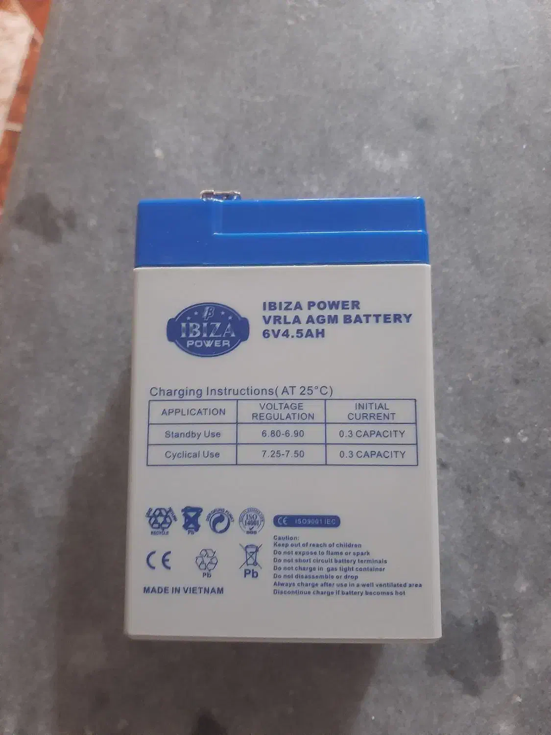 باطری ترازو6v45AH|قطعات و لوازم جانبی رایانه|سلماس, |دیوار